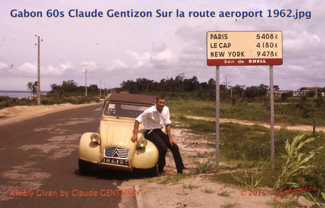 005 Gabon 60s Claude Gentizon Sur la route aeroport 1962wtmk.JPG
