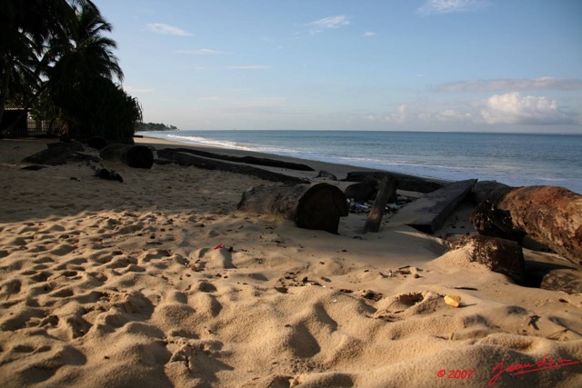 033 LIBREVILLE Plage Tropicana le Soir 7EIMG_9646WTMK.JPG